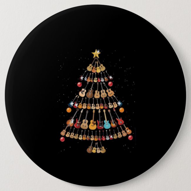 Happy Christmas|Ukulele Instrument Christmas Tree Button