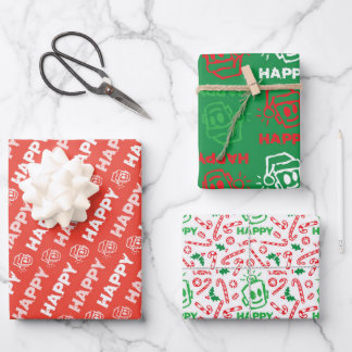 HAPPY Christmas Variety Wrapping Paper