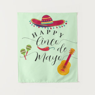 Happy Cinco de Mayo Backdrop