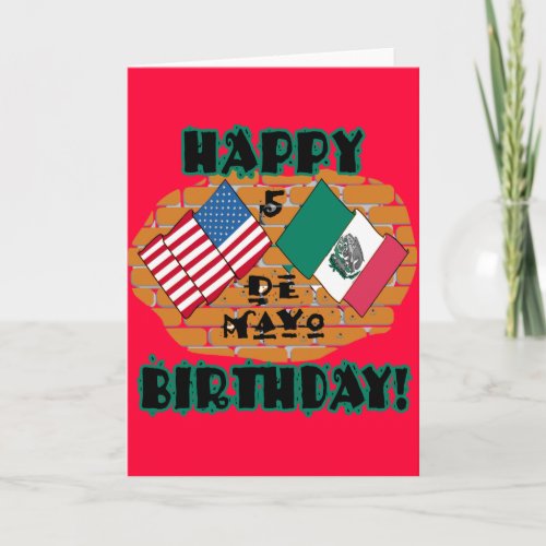 Happy Cinco de Mayo Birthday Card