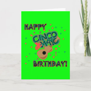 Happy Cinco de Mayo Birthday! Card