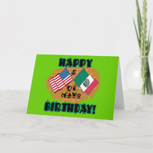 Happy Cinco de Mayo Birthday Card