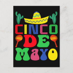 Happy cinco de mayo cinco de mayo day motivational holiday postcard
