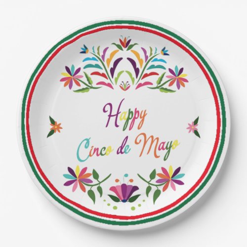 Happy Cinco de Mayo Cinco de Mayo Party Paper Plates