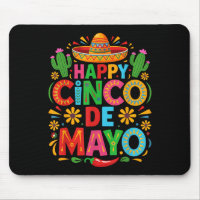 Happy Cinco De Mayo Fiesta Mexican Party Men Women