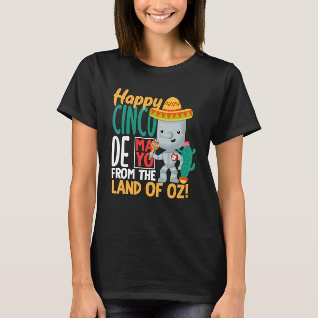 Happy Cinco de Mayo from down under T-Shirt (Front)