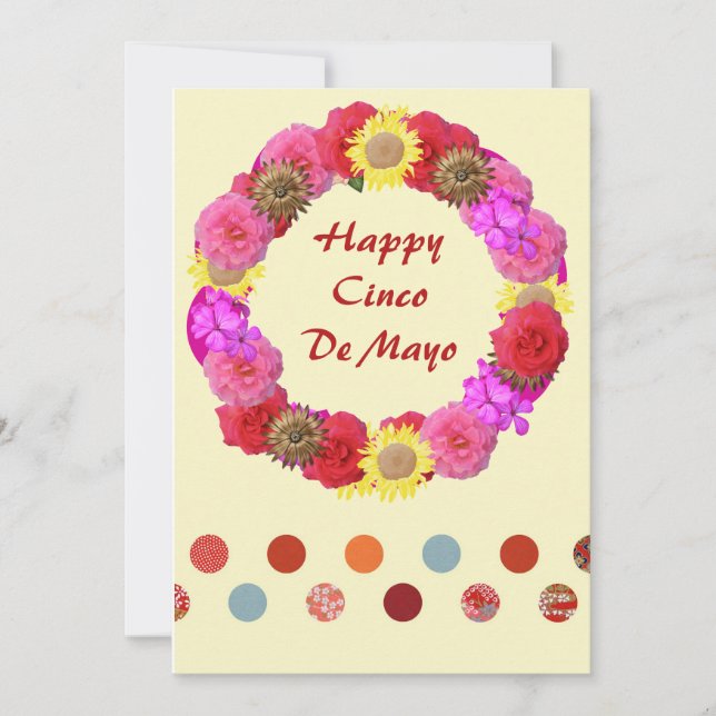 Happy Cinco De Mayo Invitation (Front)
