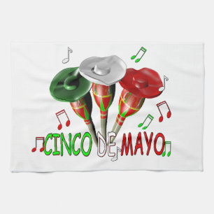 Happy Cinco de Mayo Kitchen Towel