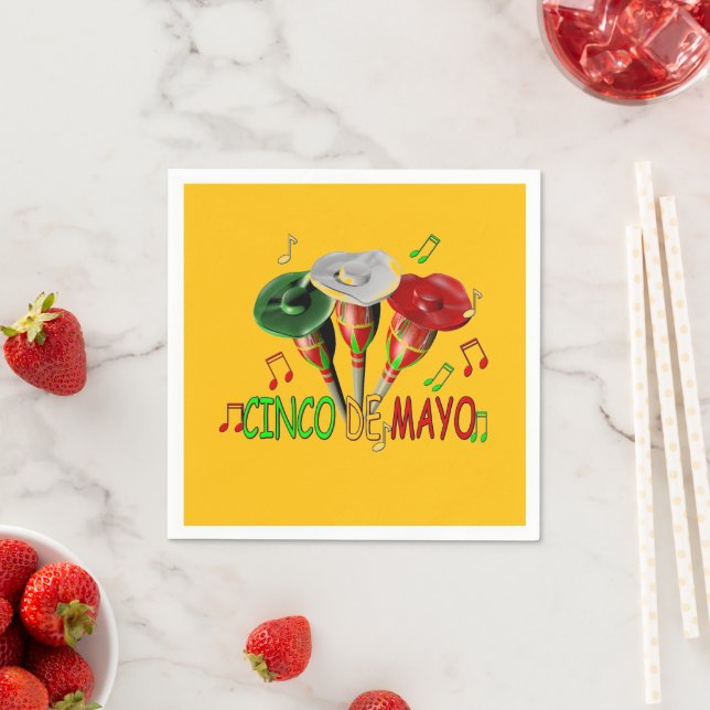 Happy Cinco de Mayo Napkins (Insitu)