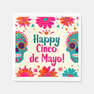 Happy Cinco de Mayo! Paper Napkin