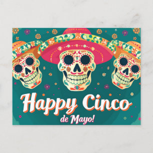 Happy Cinco de Mayo Postcard
