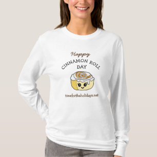 Happy Cinnamon Roll Day October 4th T-Shirt