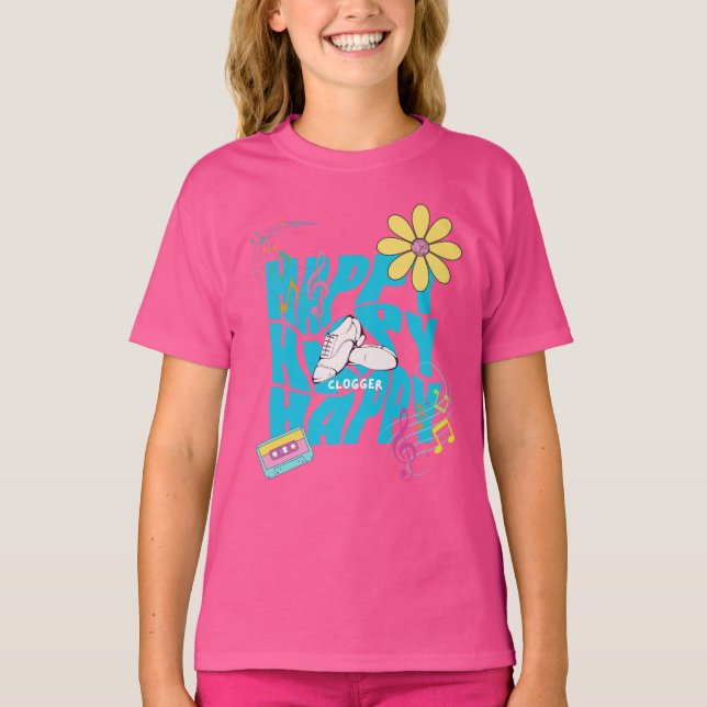 Happy Clogger T-Shirt (Front)