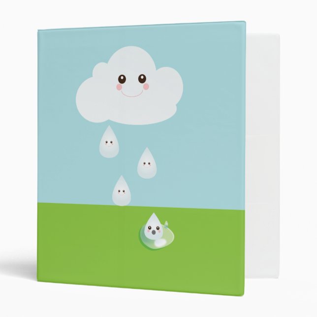 Happy Cloud Binder (Front/Inside)