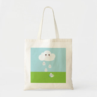 Happy Cloud Canvas Bag