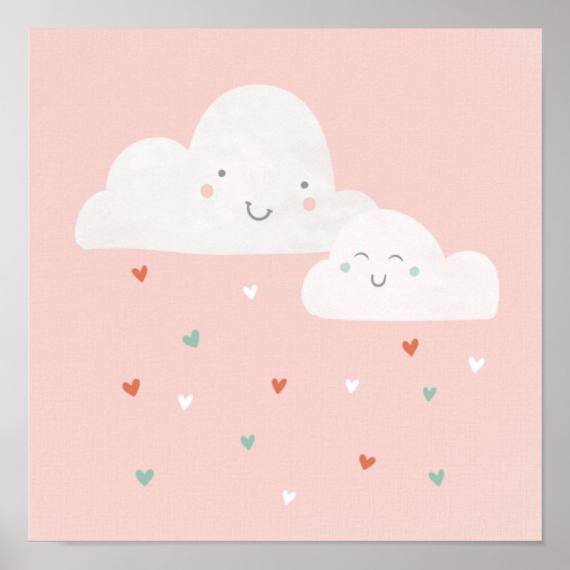 Happy Clouds Poster (Front)