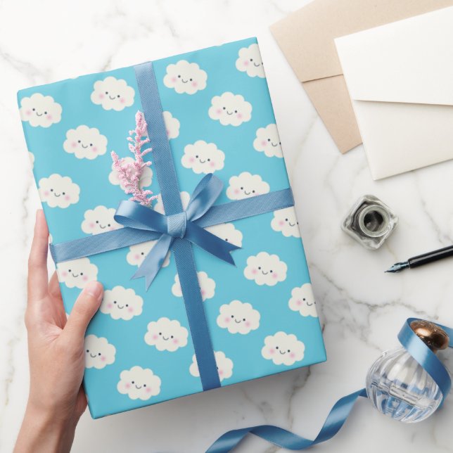 Happy Clouds Wrapping Paper (Gifting)