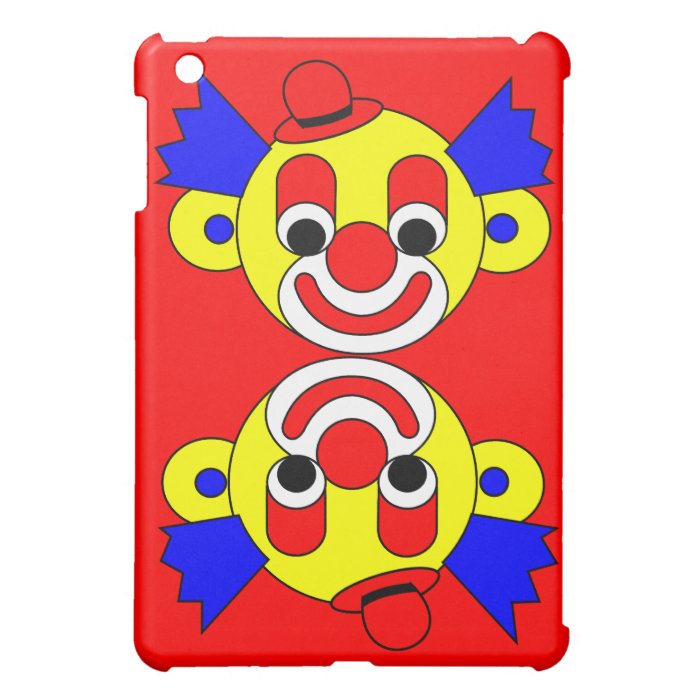 Happy Clown and Sad Clown iPad Mini Case