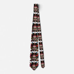 Happy clown neck tie