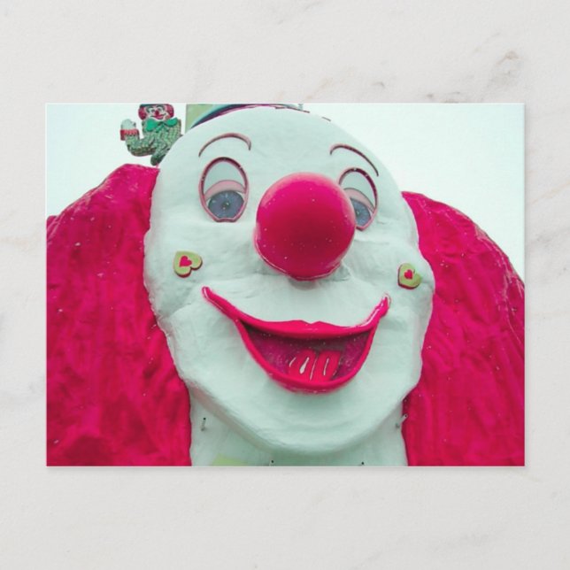 Happy clown postcard (Front)