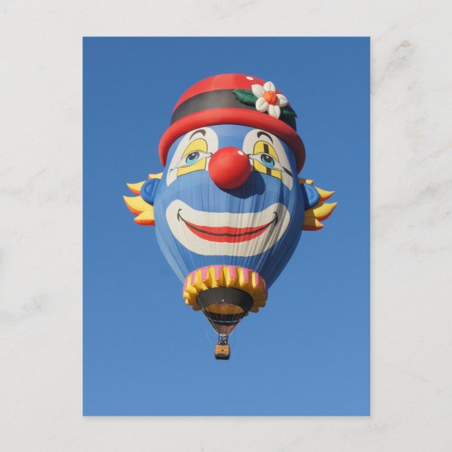 Happy Clown Postcard (Front)