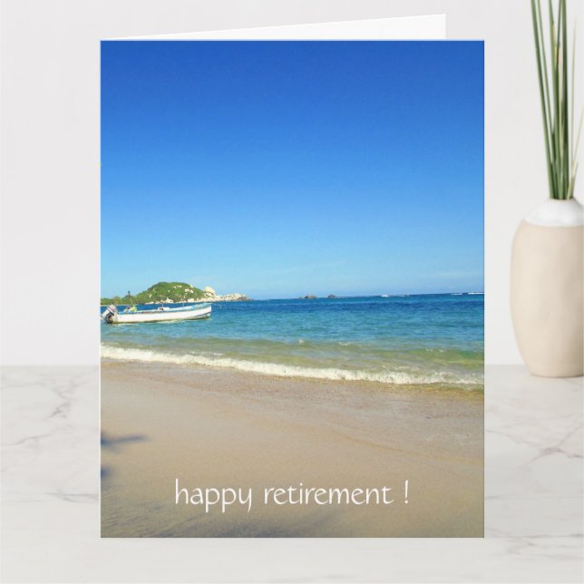 happy coastal big card (Front)