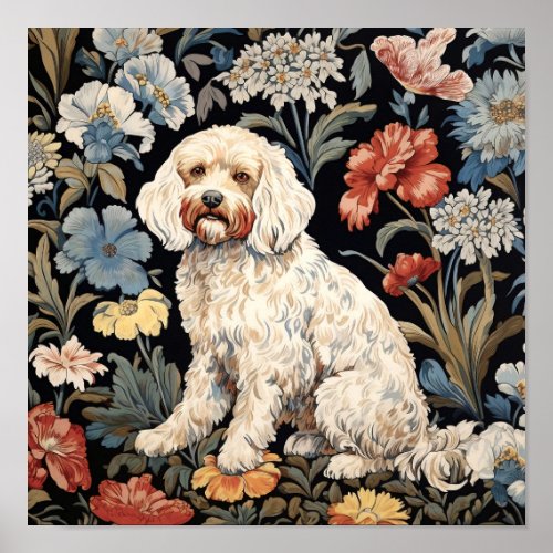 Happy Cockapoo Art Print