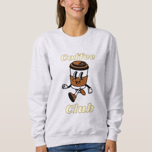 Happy Coffee Club sweater