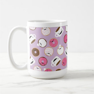 happy coffee & donuts mug