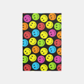 Happy Colorful Faces Rug (Front (Vertical))