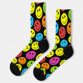 Happy Colorful Faces Socks (Left)