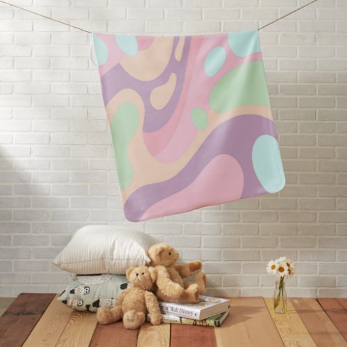 Happy Colorful Pastel Blanket