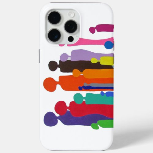 Happy Colorful People iPhone  iPad case