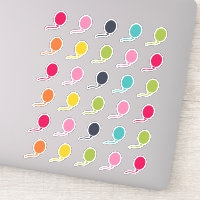 Happy Colors | Birthday Balloon Planner Stickers