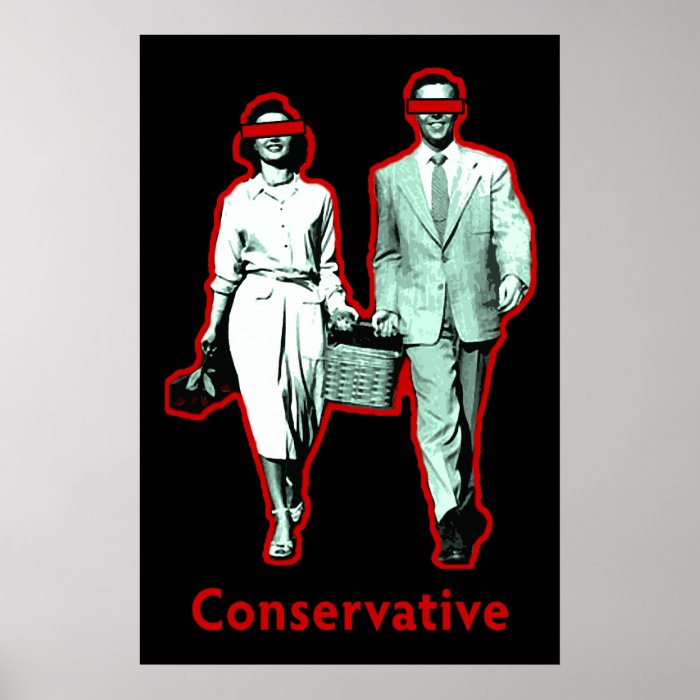 Happy Conservative Couple Posters