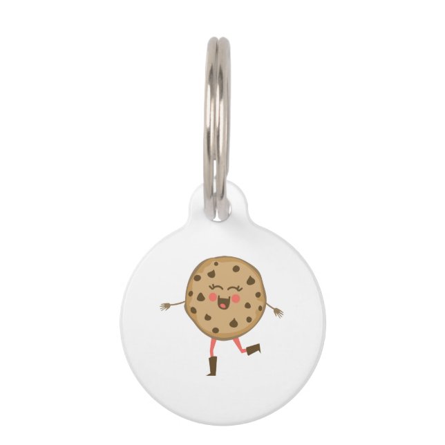 Happy Cookie Pet ID Tag (Front)