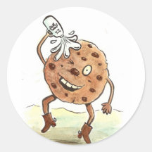 Happy Cookie Sticker