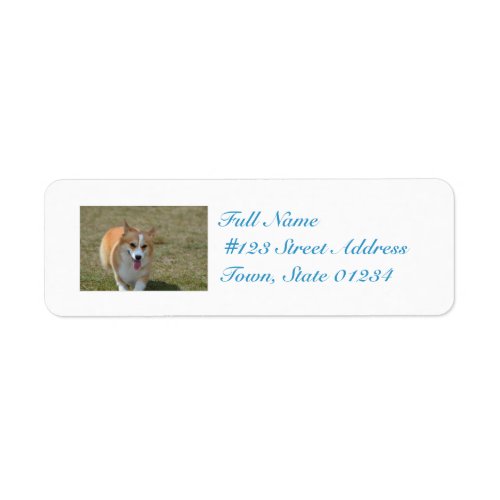Happy Corgi Label