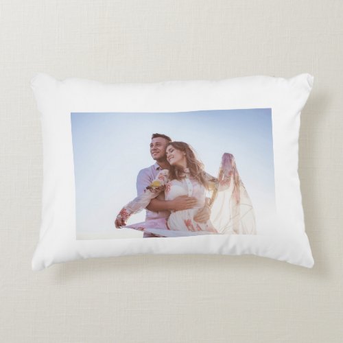 Happy Couple in Love Accent Pillow