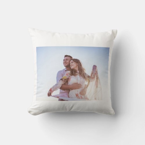 Happy Couple in Love Throw Pillow