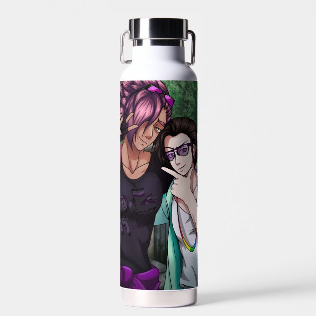 Happy Couple (Pride Month) Water Bottle (Front)