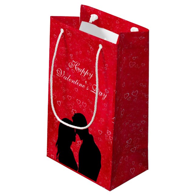 Happy Couple Small Gift Bag (Back Angled)