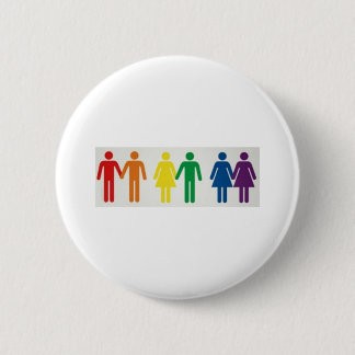 Happy couples pinback button