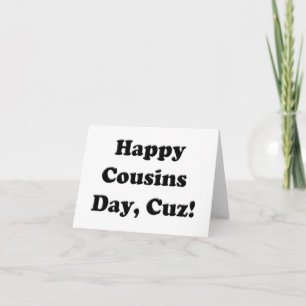 Happy Cousins Day Card