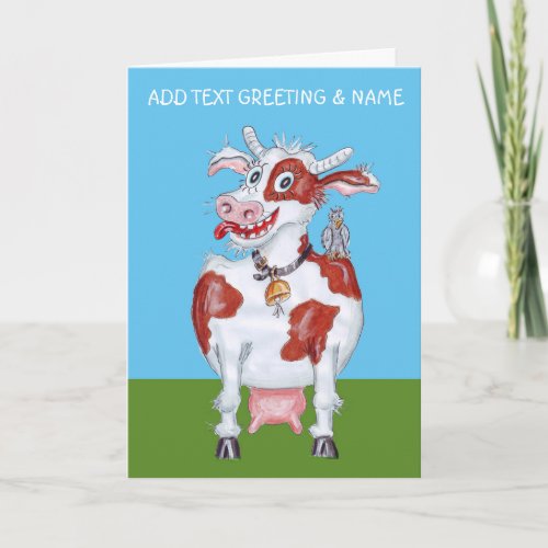 Happy cow card