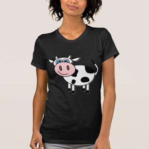 Happy Cow _ Customizable T_Shirt