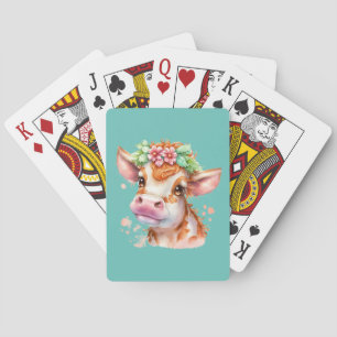 Happy Cow Poker Cards