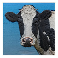 Happy Cow Portrait