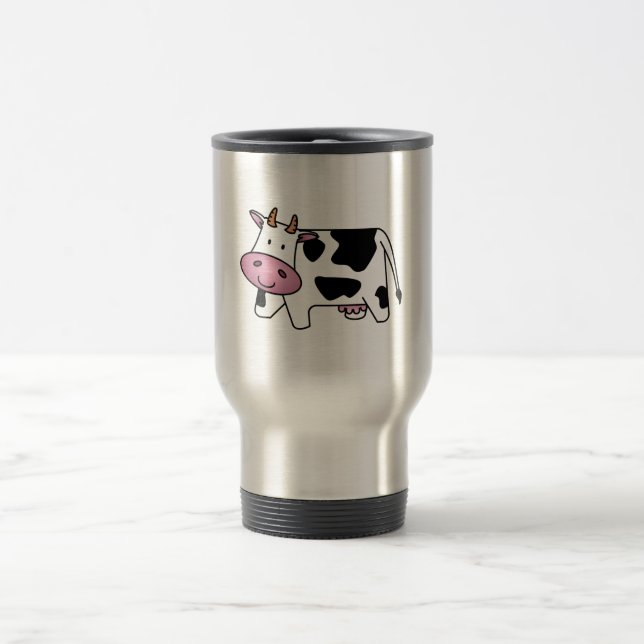 Happy Cow Travel Mug (Center)