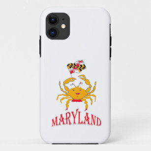 Happy crab  USB charging station iPhone 11 Case